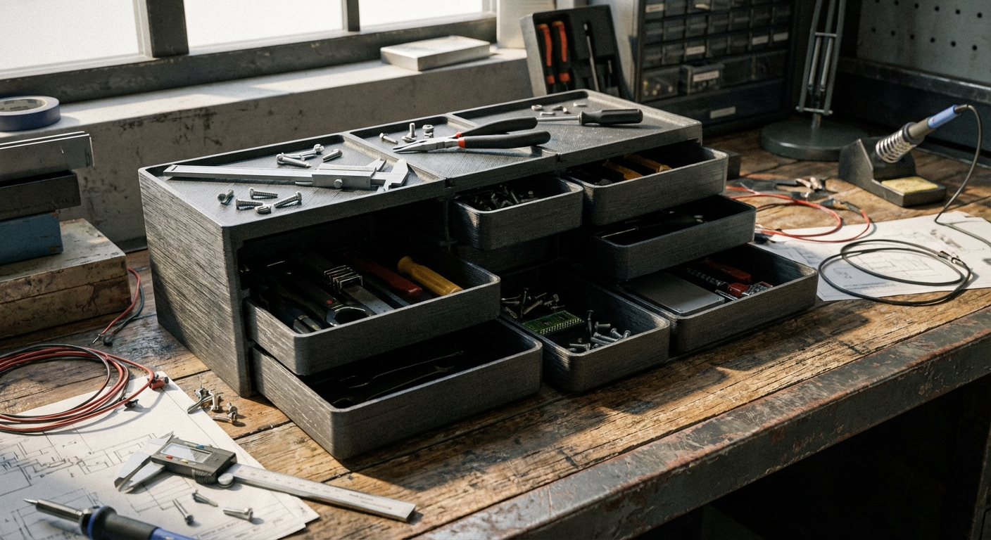 Desk organizer preview